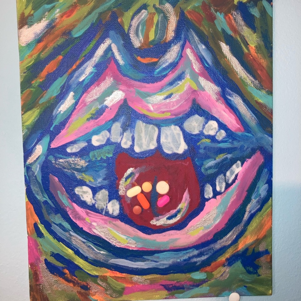 acrylic painting